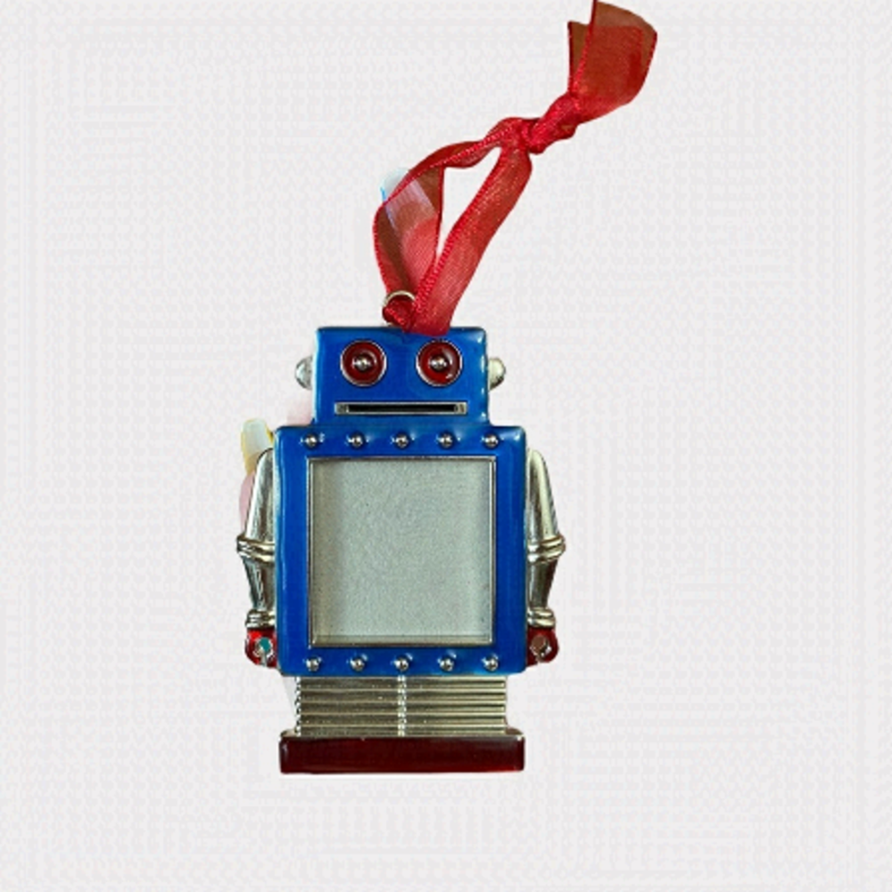 𝅺studio Decor|  Robot Picture Frame Ornament